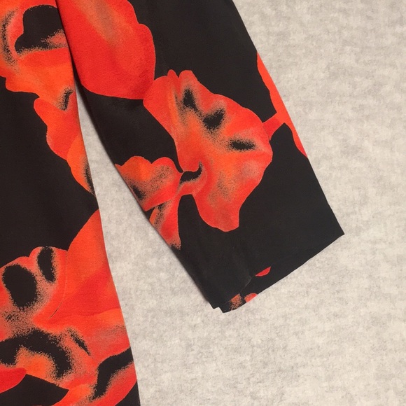 SOLITAIRE Long Line Mandarin Style Oversized Relaxed Fit V Neck Comfy Button Top - Picture 9 of 16